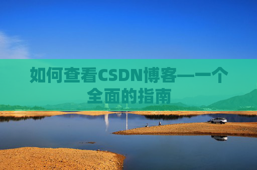 如何查看CSDN博客—一个全面的指南